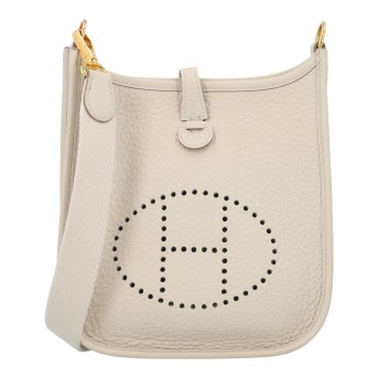 HERMÈS Umhängetasche 'MINI EVELYNE'.