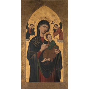 BENTELE, FIDELIS (1830-1891) "Gnadenbild Unserer Lieben Frau von der Immerwährenden Hilfe"