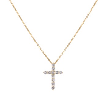 TIFFANY & CO Collier mit Kreuzanhänger,