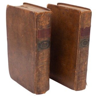 'Buffon's Natural History', gekürzte Ausgabe in zwei Bänden, Vol. I. und II., Ende des 18. Jh.,