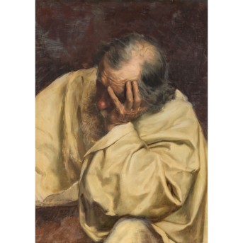 MACCARI, CESARE (ZUGESCHRIEBEN), 1840-1919 "Il Filosofo"