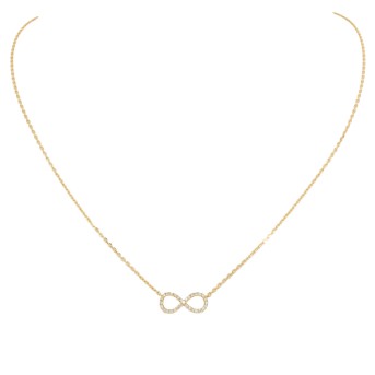 Collier "Unendlich" besetzt mit 31 Brillanten