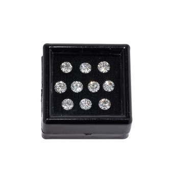 10 lose Brillanten zus. 2,28 ct,