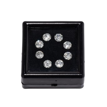 8 lose Brillanten zus. 1,86 ct,