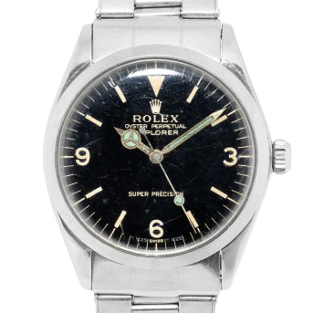 ROLEX Explorer Super Precision "Gilt Dial", Ref. 5500 von ca. 1964.