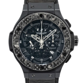 HUBLOT Big Bang Aero "Sugar Skull" Herren-Chronograph Limited Edition Nr. 121/200 mit Box und Papieren von 2018.