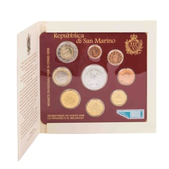 San Marino/SILBER Kursmünzensatz 8,88 Euro 2006