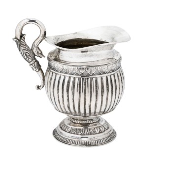 Wohl ALTONA,  Milchgießer, Silber, frühes 19. Jh.