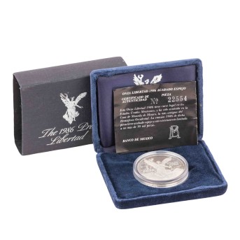 Mexiko/SILBER - 1oz  Libertad 1986 PP