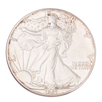 USA/SILBER 1 Dollar 1987 "Silber Eagle"