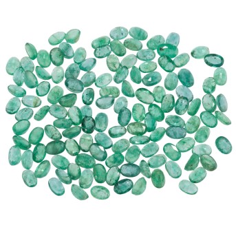 Konvolut Smaragde zus. 56,30 ct,