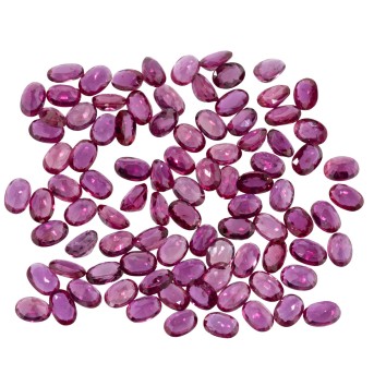 Konvolut Rubine zus. 34,90 ct,