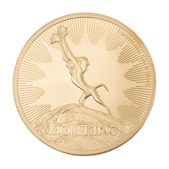 Niue /GOLD - 1 Unze 'Der König der Löwen' 250$ 2020