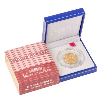 Frankreich /GOLD - 50€ Ettore BUGATTI 2009 PP