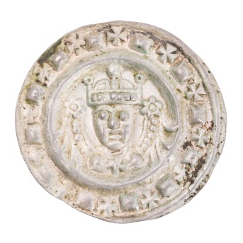 Ulm, königliche Münzstätte. Friedrich II. 1215-1250; Brakteat um 1235,