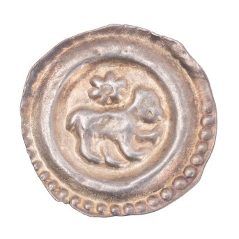 Abtei St. Gallen - Brakteat um 1250-1270,