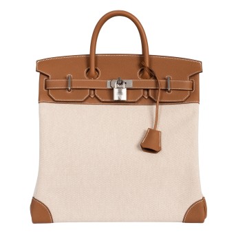 HERMÈS Handtasche 'HAUT À COURROIES 40 (HAC)'.
