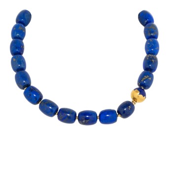 Collier aus Lapislazuli
