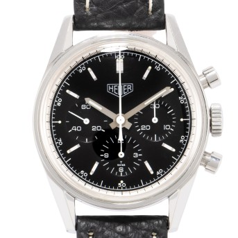 TAG HEUER Classics Carrera "Re-Edition" Herren Chronograph, Ref. CS3111. Box und Papiere 2003.