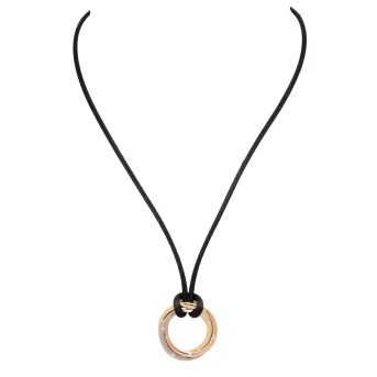 CARTIER Collier "Trinity" mit 15 Brillanten