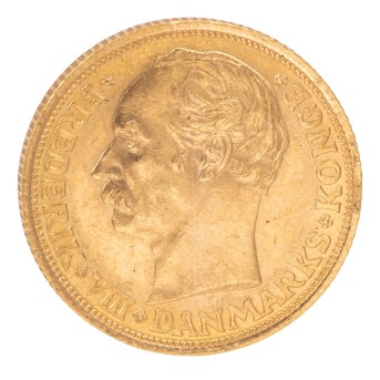 Dänemark/GOLD - Frederik VIII. 20 Kronen 1911.