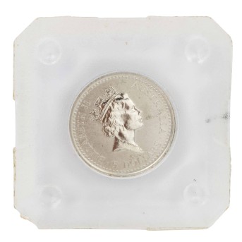 Australien/Platin - Elisabeth II. 5 Dollar 1991 "Koala"