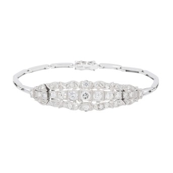 Armband mit Diamanten von zus. ca. 2,7 ct,