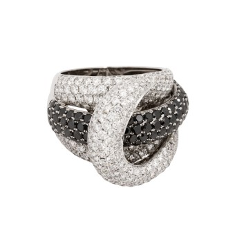WEMPE Ring mit 262 Brillanten,