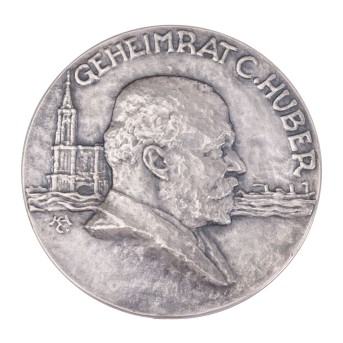 BRD/SILBER - Medaille Geheimrat C. Huber, Karl Ullrich 1924-1949