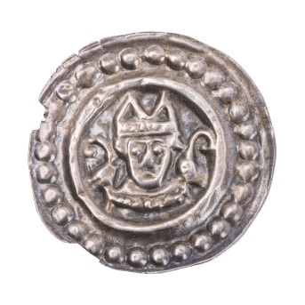 Konstanz, bischöfliche Münzstätte - Brakteat um  1210, Konrad II. von Tegerfelden,