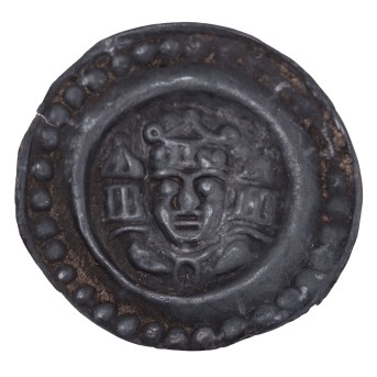 Ulm, königliche Münzstätte - Brakteat 1.H. 13.Jh, Friedrich II.,
