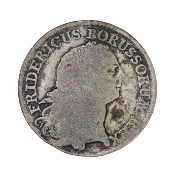 Königreich Preußen – 1/3 Reichstaler 1770/B, Friedrich II. (1740-1786)