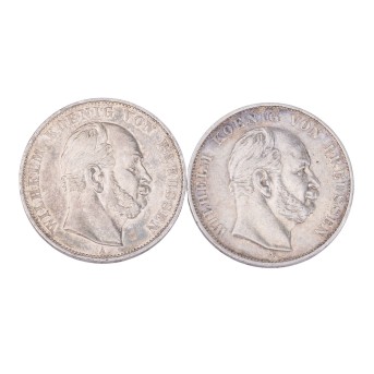 Königreich Preußen – 2 x 1 Taler 1871, Wilhelm I. (1861-1888)