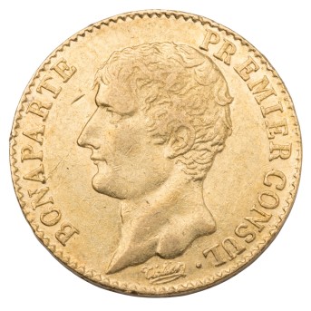 Frankreich - Napoleon Bonaparte 20 Francs AN12(1803)