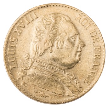 Frankreich - Ludwig XIII. (1814-1815) 20 Francs 1814-A