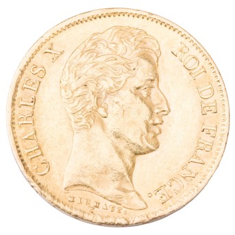Frankreich - Charles X. (1824-1830) 40 Francs 1830-A