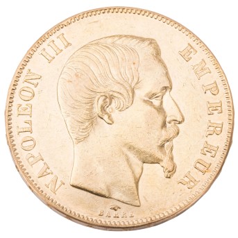Frankreich - Napoléon III. (1852-1870) 50 Francs 1857-A