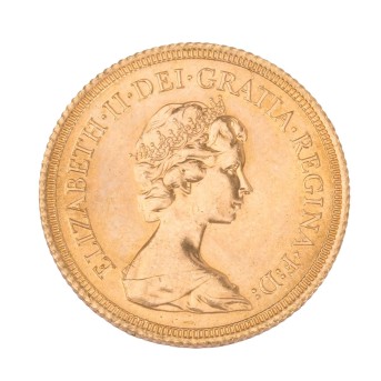 Großbritannien/GOLD – 1 Sovereign 1978, Elisabeth II.