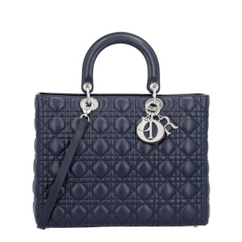 DIOR Handtasche 'GROSSE LADY DIOR', Koll.: 2010, akt. NP.: 6.200,-€.