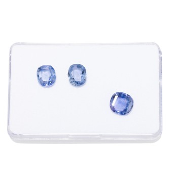 Konvolut Saphire zus. 7,86 ct,