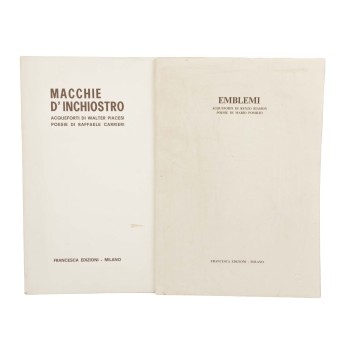 SAMMLUNG VON 2 KÜNSTLERMAPPEN MIT ORIGINAL-RADIERUNGEN