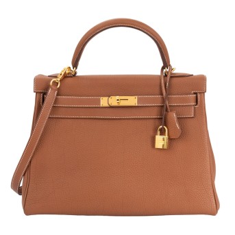 HERMÈS Henkeltasche 'KELLY BAG 32 RETOURNE', Koll.: 2017.