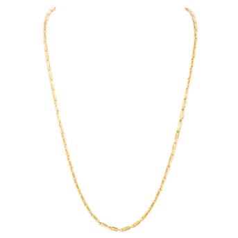 Gerstenkornkette, GG 18K,