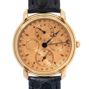 MAURICE LACROIX Masterpiece Regulateur Herrenuhr Ref. 19275.