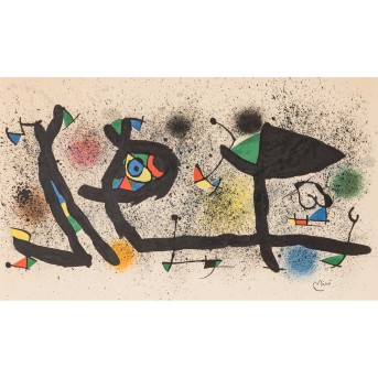 MIRÒ, JOAN (1893-1983) "Sculptures" 1974