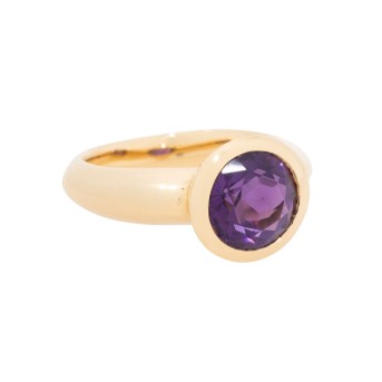 Ring mit Amethyst,