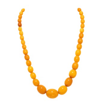 Collier aus Bernstein,