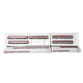 MÄRKLIN zwei Schnellwagen-Sets 'EC Tiziano', Spur H0,