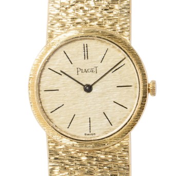 PIAGET Vintage 'Borke' Damenuhr Ref 924A6. Ca. 1970er Jahre. 