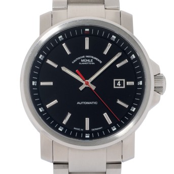 MÜHLE GLASHÜTTE 29er Big Ref M1-25-33-MB Herrenuhr aus den 2010er Jahren. 